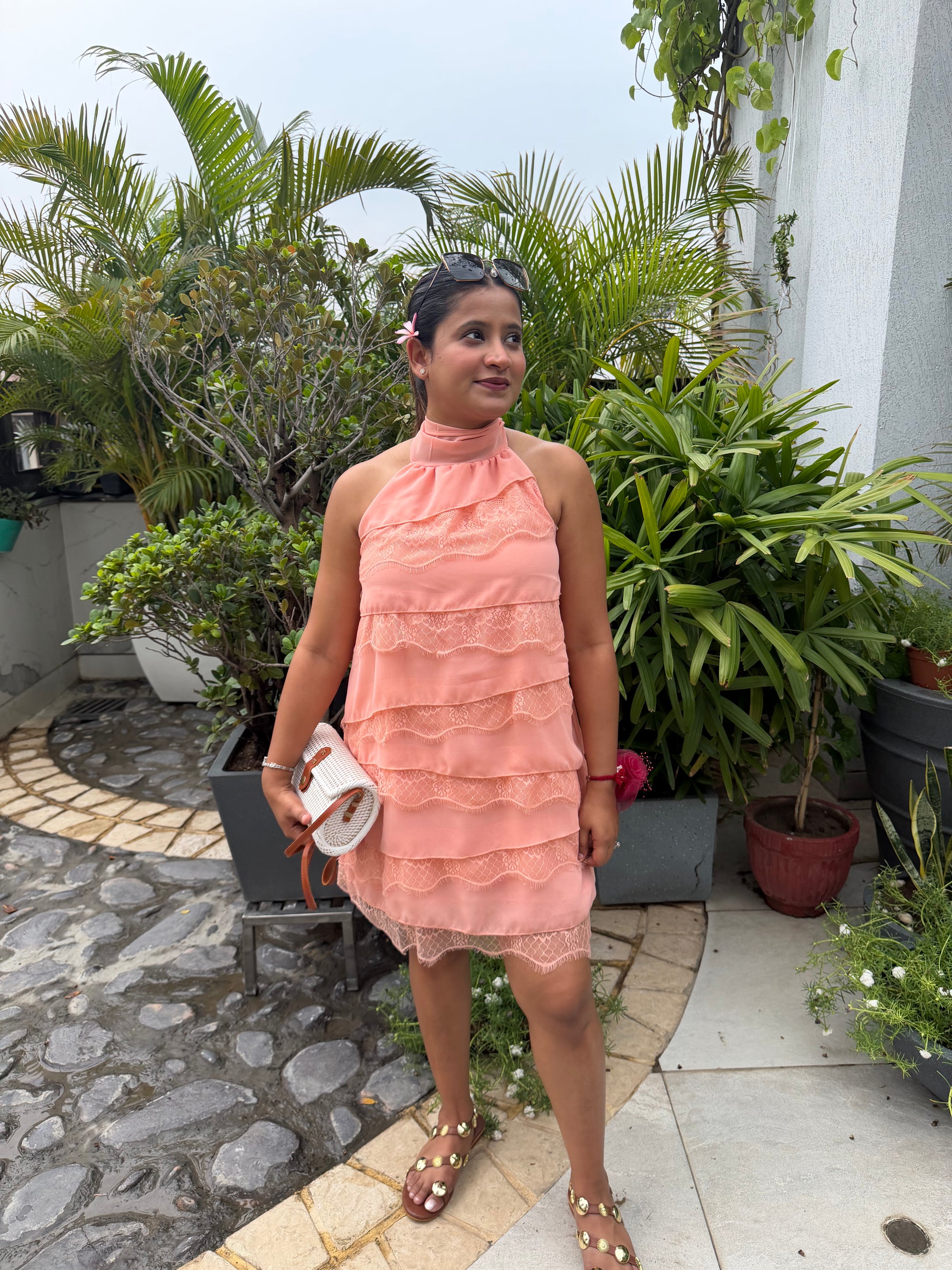 Apricot Dress