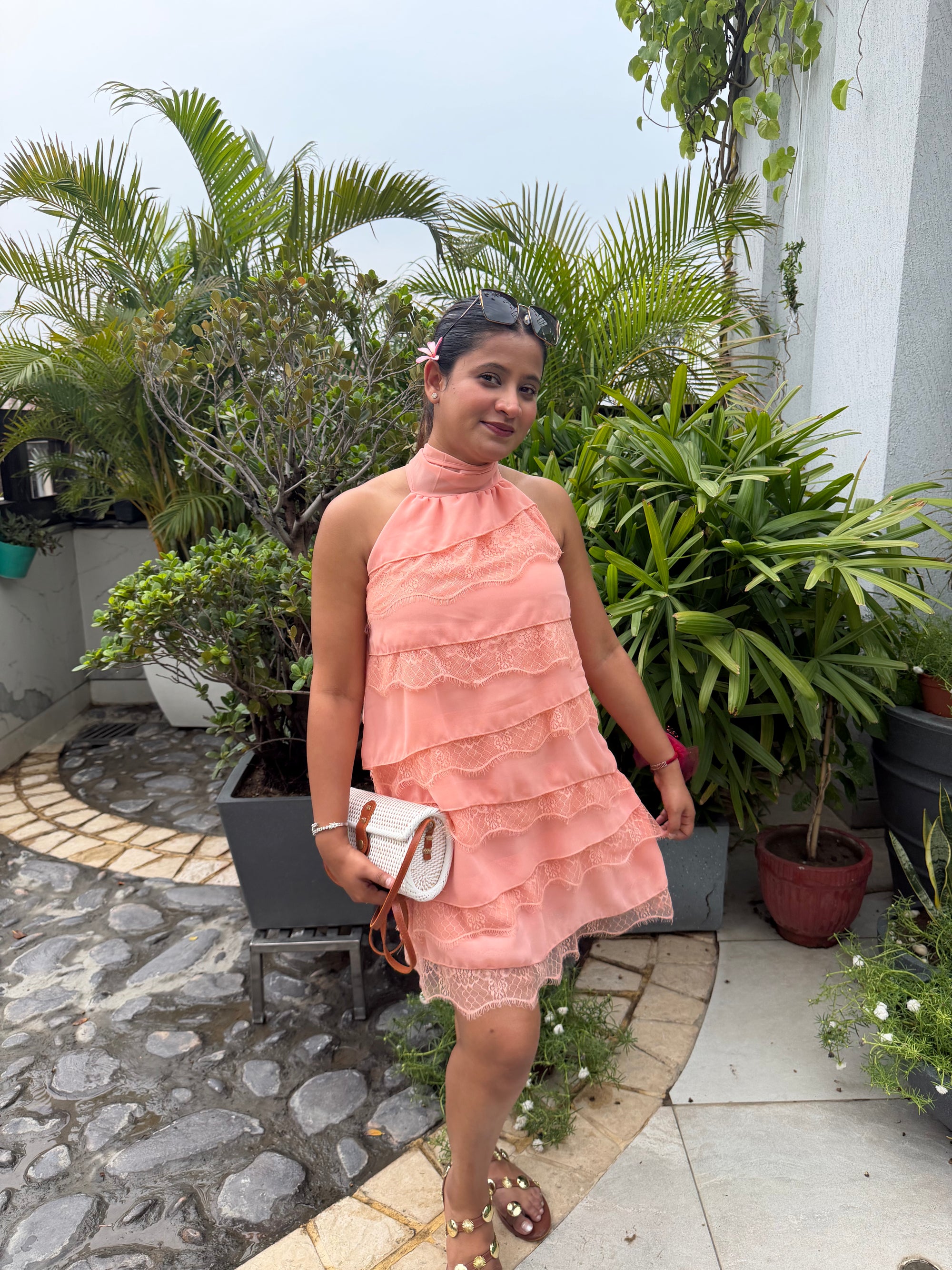 Apricot Dress
